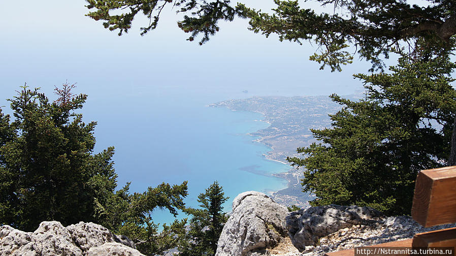 Вид с горы Энос Остров Кефалония, Греция
