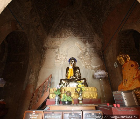 Пагода Dhamma Ya Zi Ka. Фото из интернета Баган, Мьянма