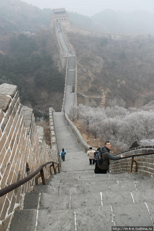 Зимой на Великой Китайской стене