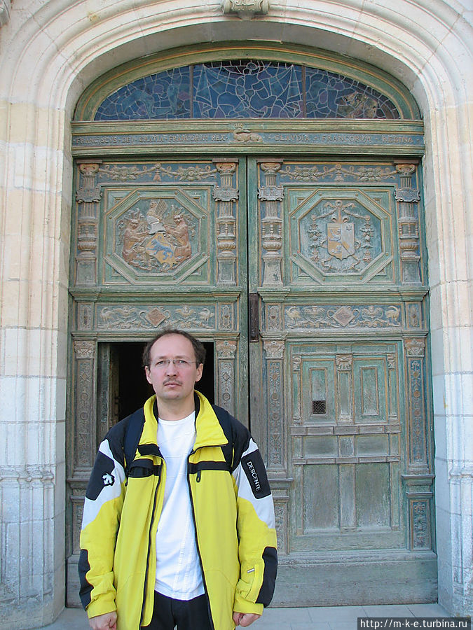 Входная массивная дверь Шенонсо, Франция