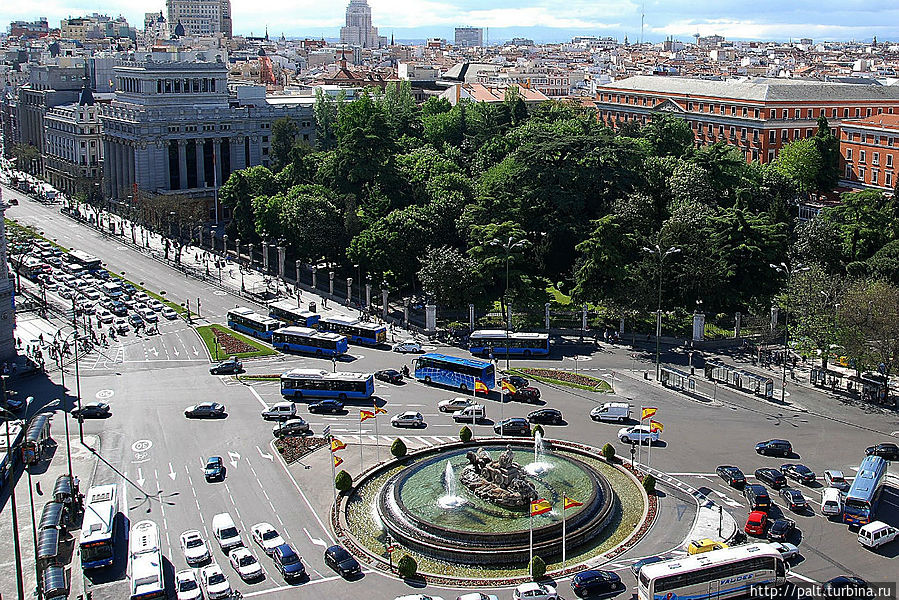 Площадь Сибелес Мадрид, Испания