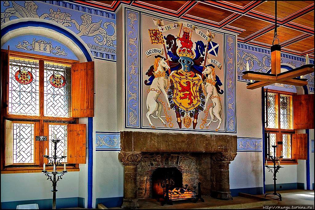 Королевские покои Дворца в замке Стерлинг. Фото из интернета Стерлинг, Великобритания