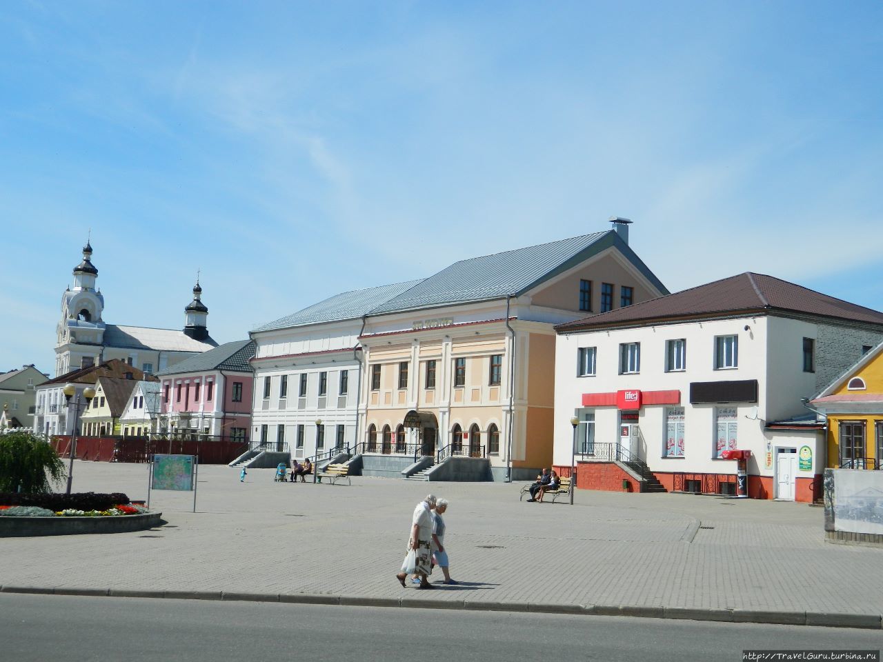 Площадь Ленина, в польские временя называвшейся Рынок Навагрудак, Беларусь