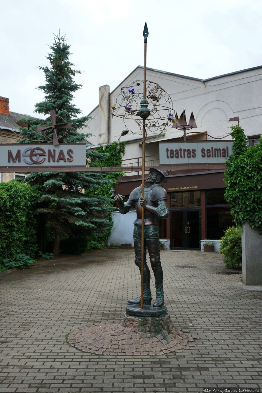 Улицы Паневежиса: скульптуры вместо людей Паневежис, Литва