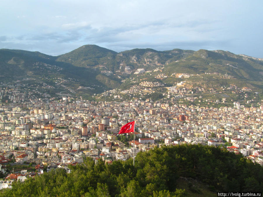 Город, где оставил сердце. Часть 4. Крепость и небо Алания, Турция