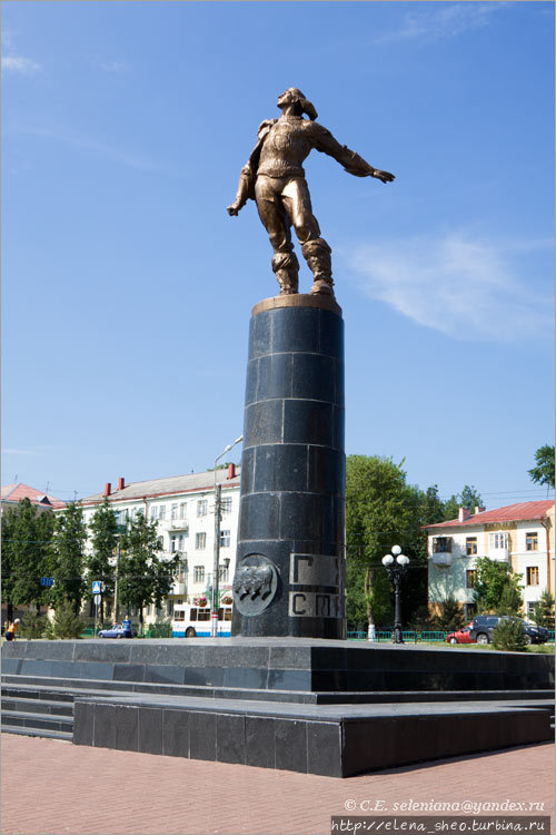 2.Памятник стратонавтам. Саранск, Россия