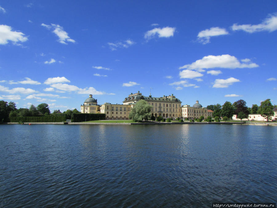 Дроттнингхольм-место жительства королевской семьи Стокгольм, Швеция