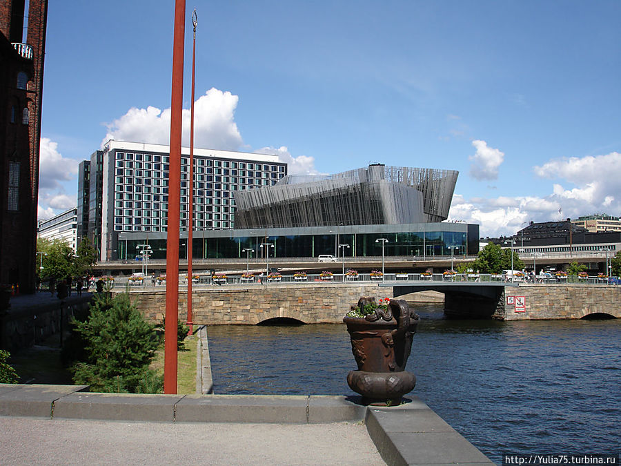 Вид на новый конгресс Стокгольм, Швеция