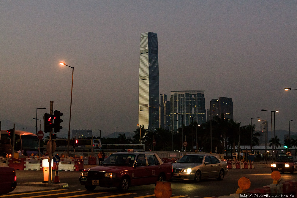 Самое высокое здание Гонконга — Международный Коммерческий Центр (ICC)