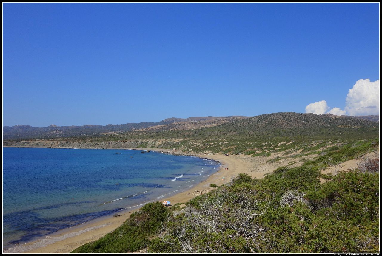 Лара. Сквозь сосновые пустоши к черепаховому пляжу Полуостров Лара, Кипр