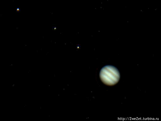 Юпитер и галилеевские спу