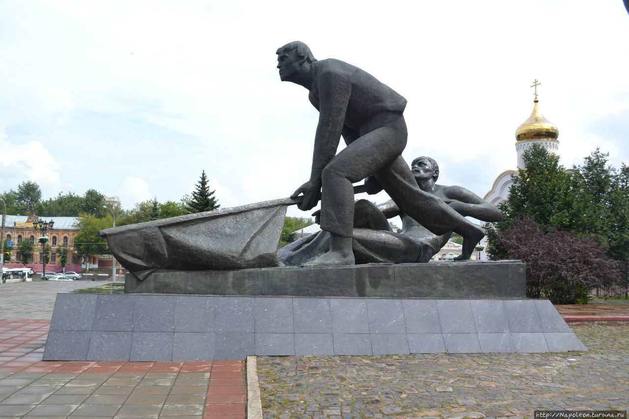 Памятник борцам революции 1905 года Иваново, Россия