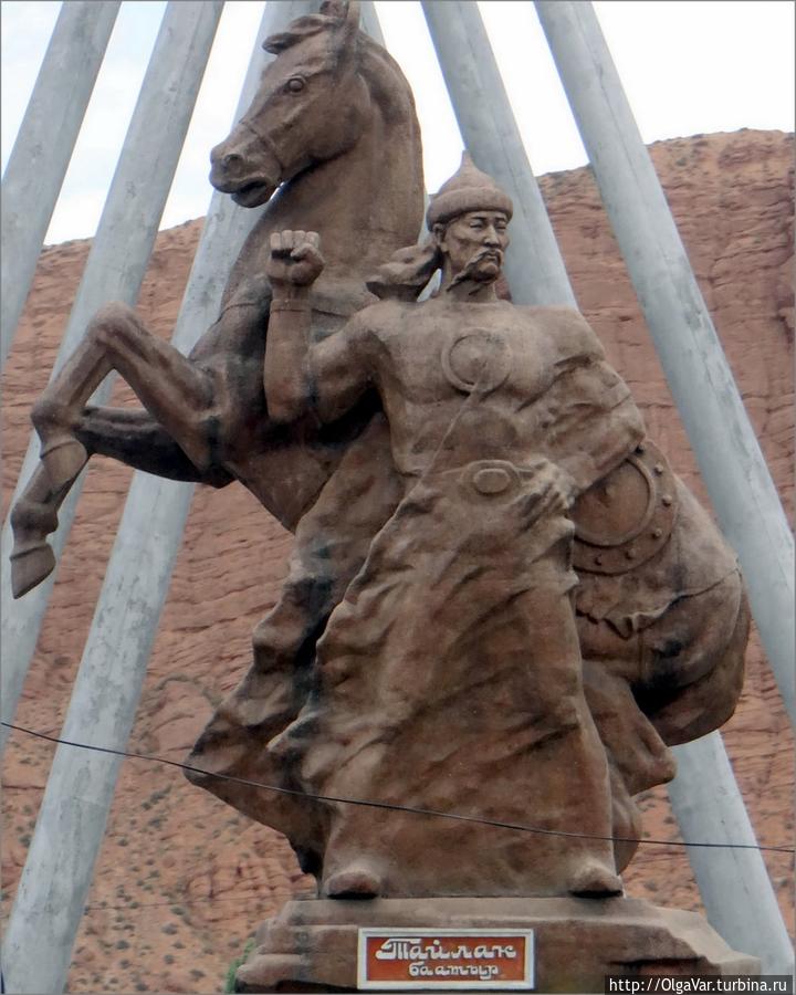 Нарынский герой — Тайлак-батыр (богатырь) Нарын, Киргизия