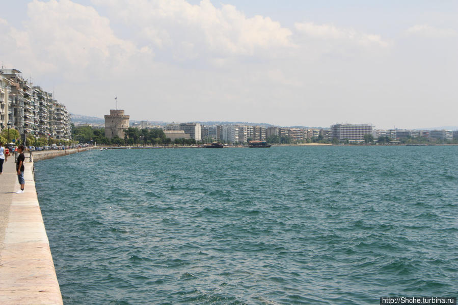 Набережная Салоник / Thessaloniki's waterfront