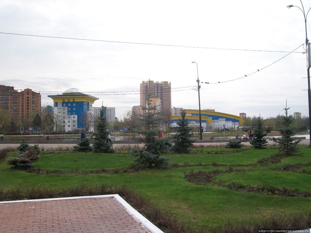 Достопримечательности центра города Одинцово, Россия