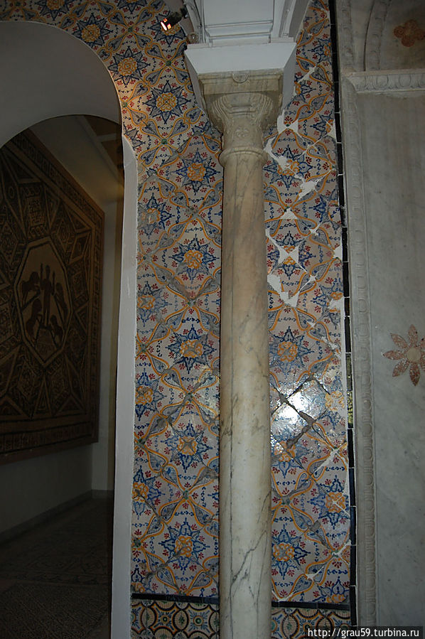 Мозаики и иные красоты в национальном музее Алаун Ле-Бардо, Тунис
