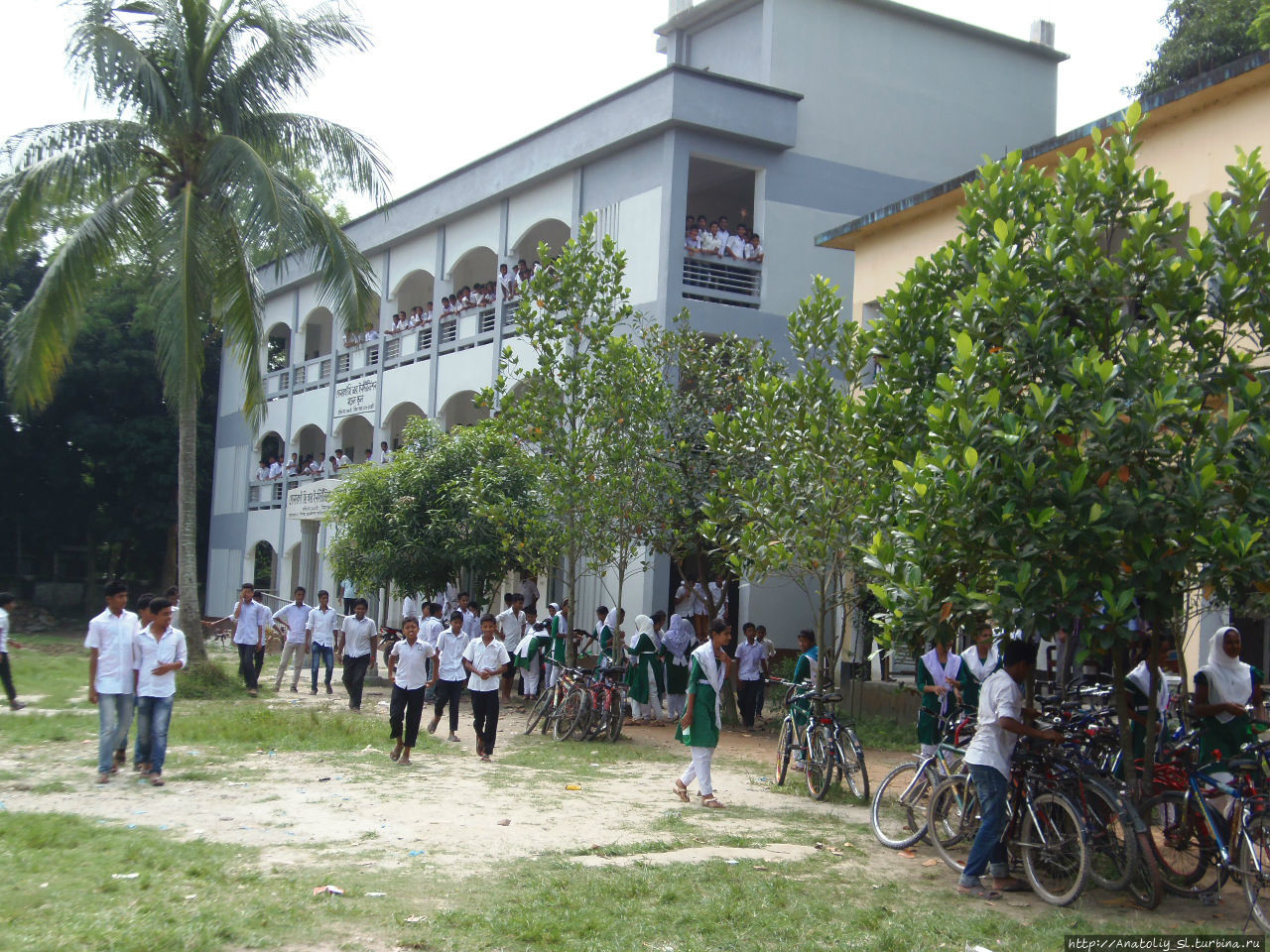 Школа в Сонаргаоне.