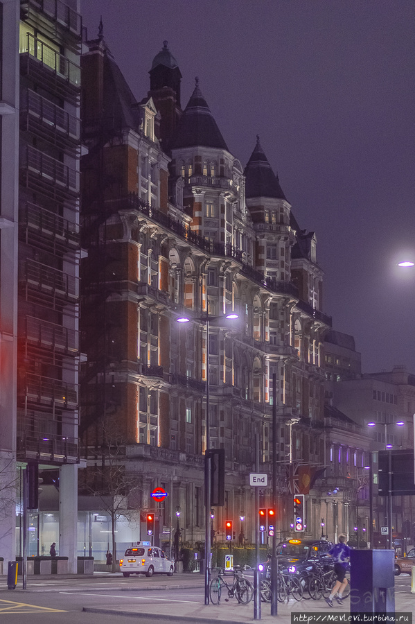Вечерний Лондон Лондон, Великобритания Вечерний Лондон Лондон, Великобритания