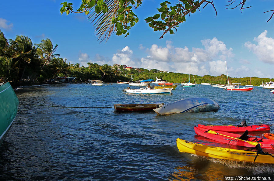 Залив Las Croabas — небольшой кусочек Фахардо Фахардо, Пуэрто-Рико