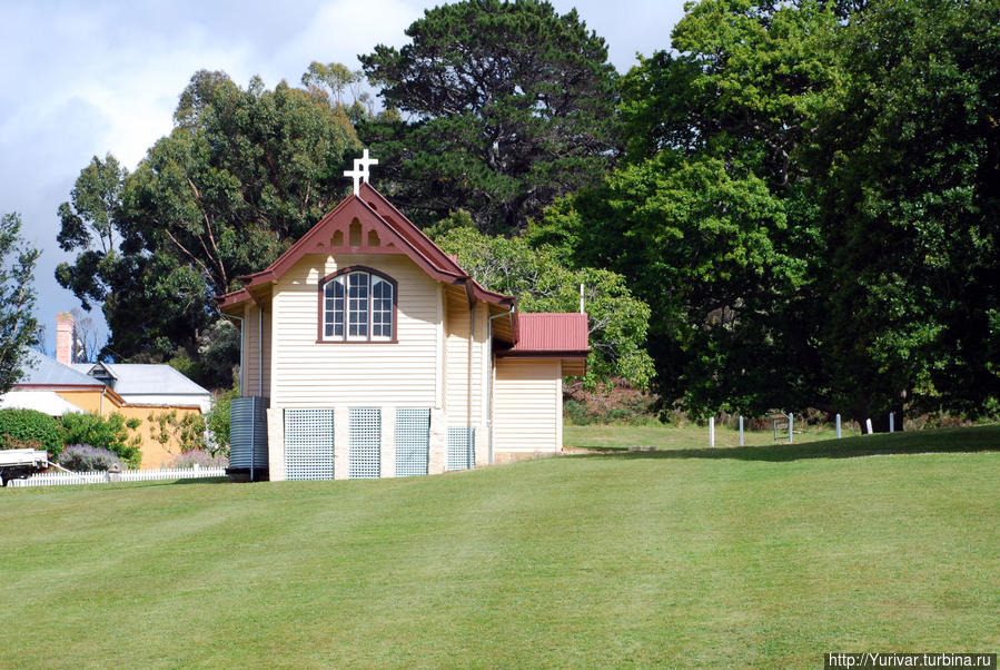 Каторжанская церквушка Штат Тасмания, Австралия