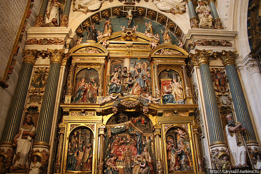 Алтарь в капелле Девы Марии Бургос, Испания