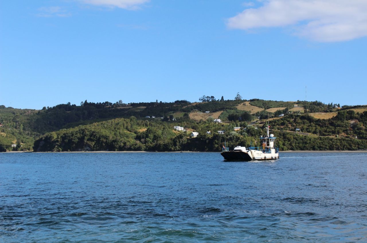 Паромная переправа Далькауэ — остров Кинчао Далькауэ, Чили