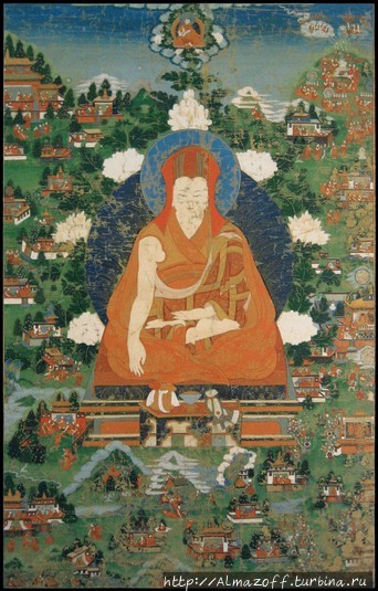 Лама Шанг (1123 — 1193) Сяньдусиань, Китай