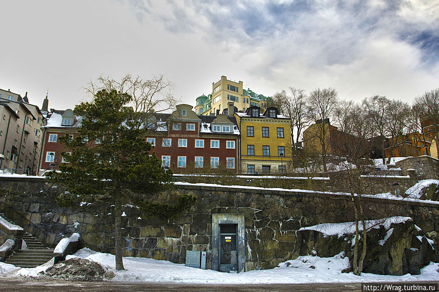 Сёдермальм — один из красивейших районов города. Стокгольм, Швеция