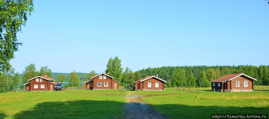 Хутор в таёжных лесах Кормило (озеро), Россия