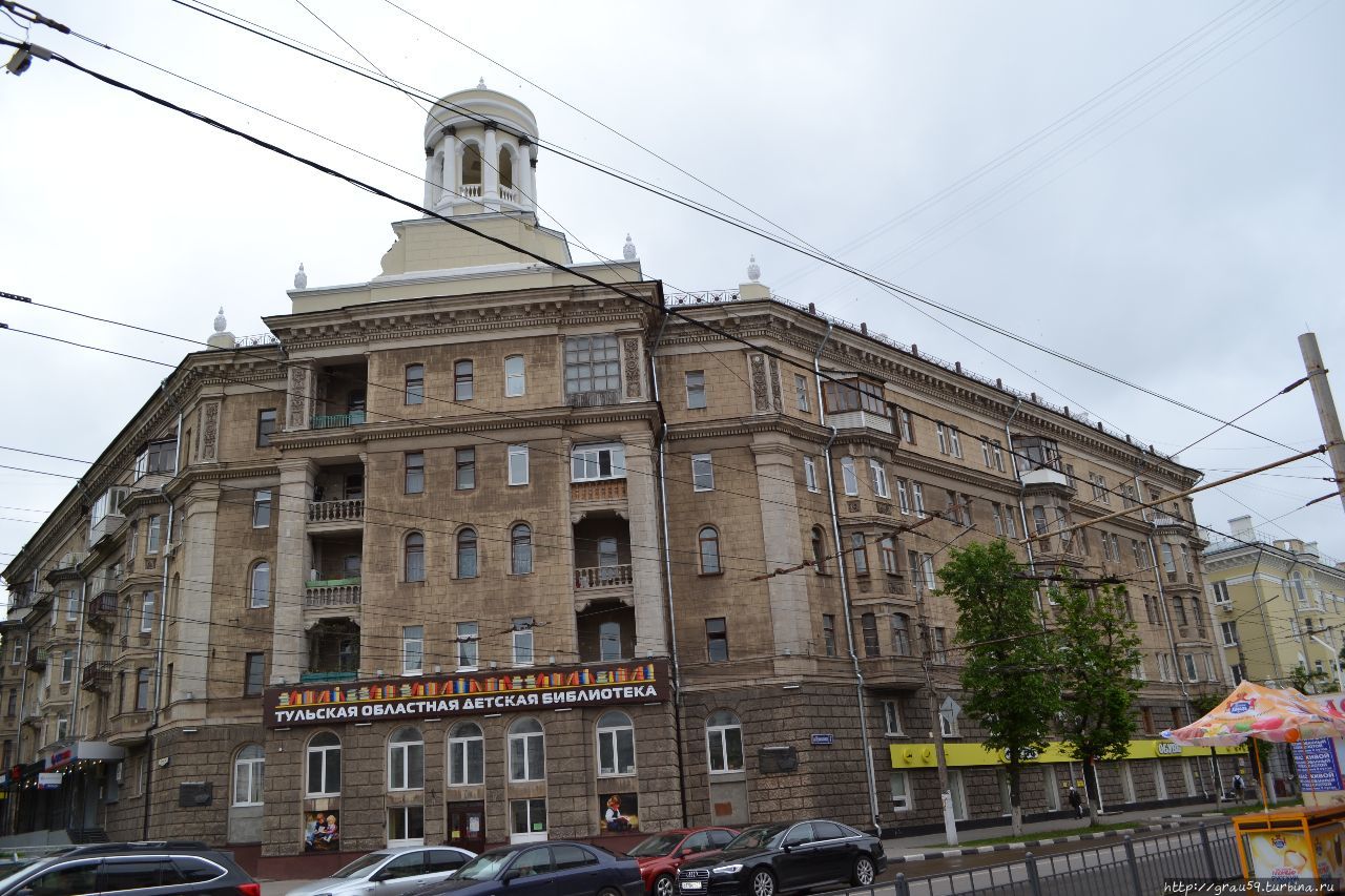 Здание Тульской областной детской библиотеки Тула, Россия