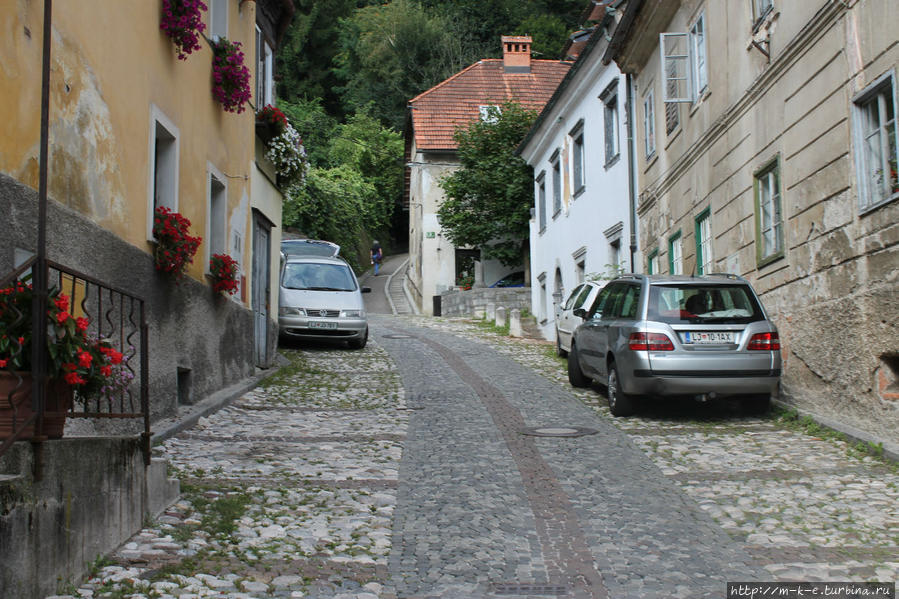 Небольшая прогулка по Любляне. Старый город Любляна, Словения