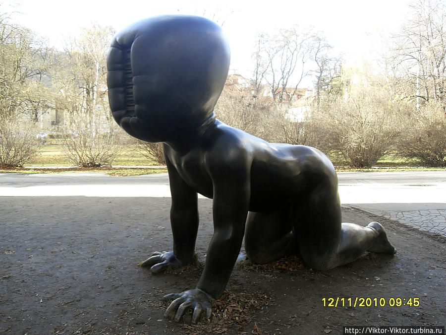 Пражские скульптуры Давида Черны Прага, Чехия