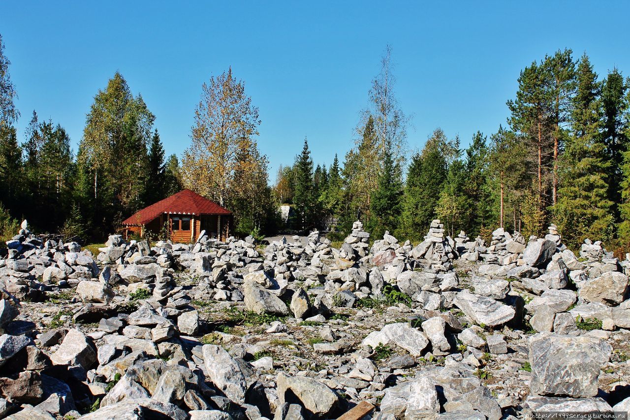 Жизнь замечательных камней Рускеала, Россия