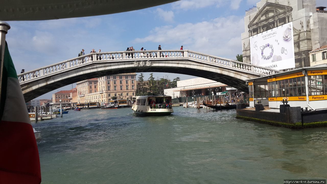 Водное знакомство. От вокзала до моста Риальто Венеция, Италия
