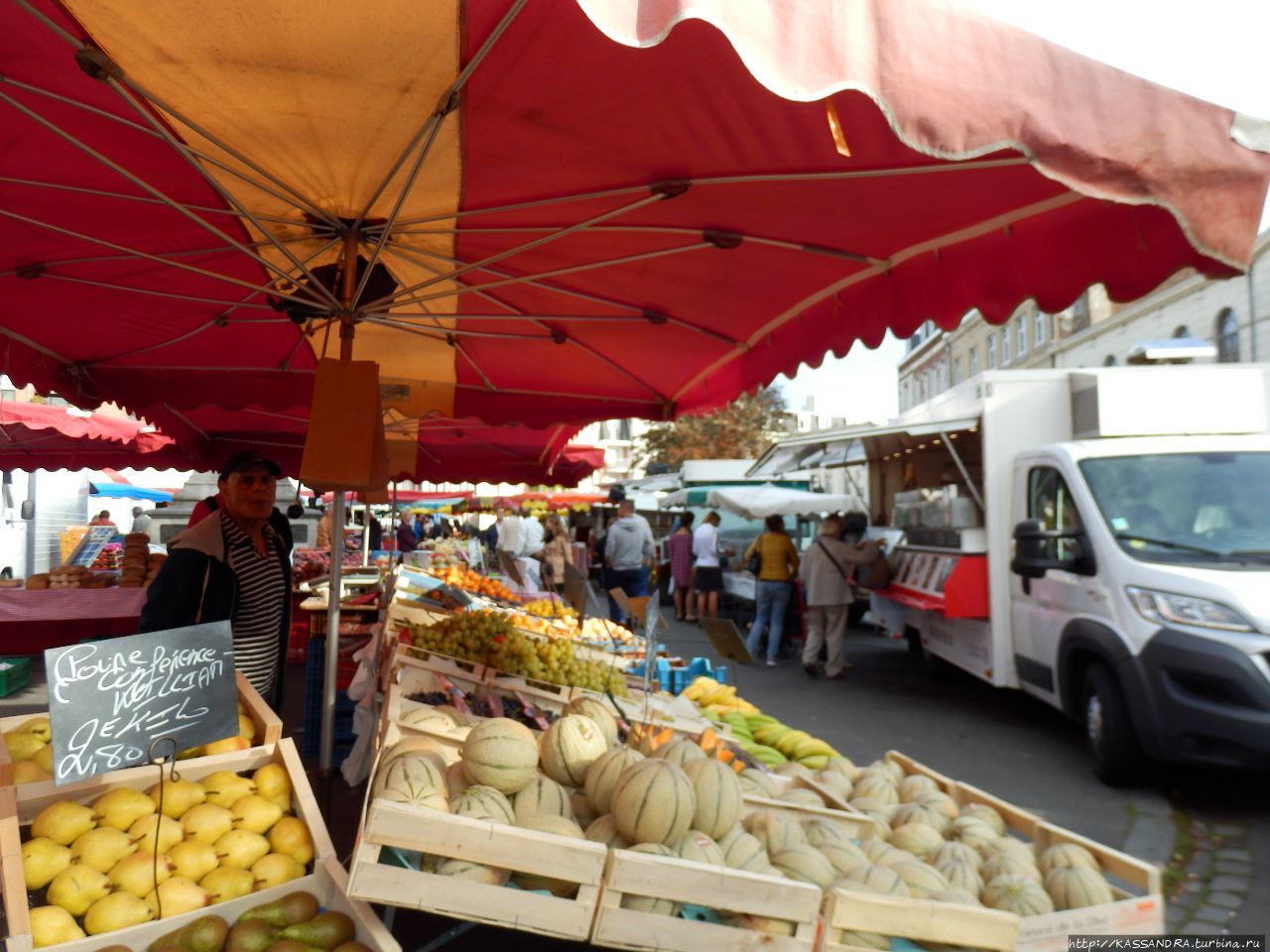 Рынок в Лилле. Путешествие  выходного дня Лилль, Франция