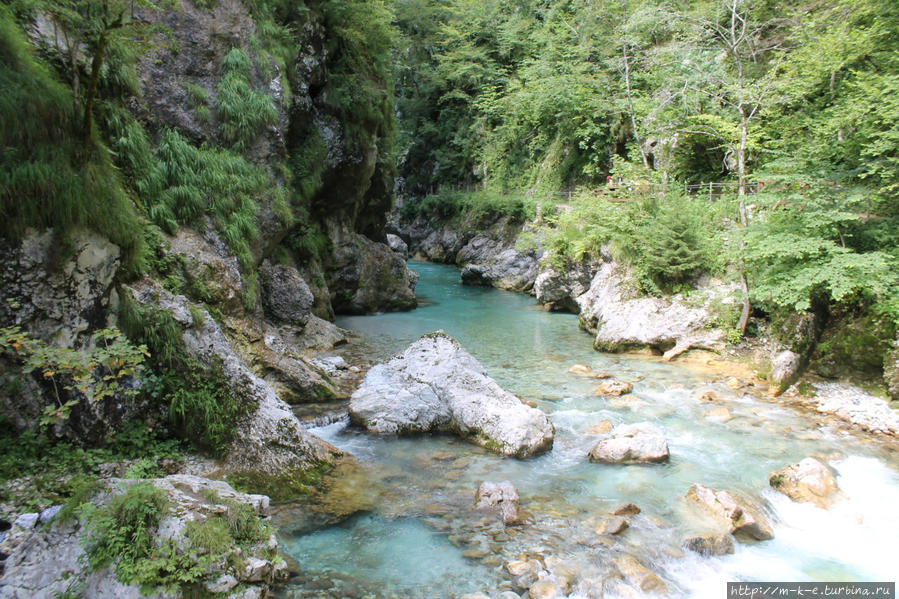 Природный парк Толминское ущелье Толмин, Словения