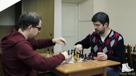 Игра в шахматы с семикратным чемпионом России Петром Свидлером