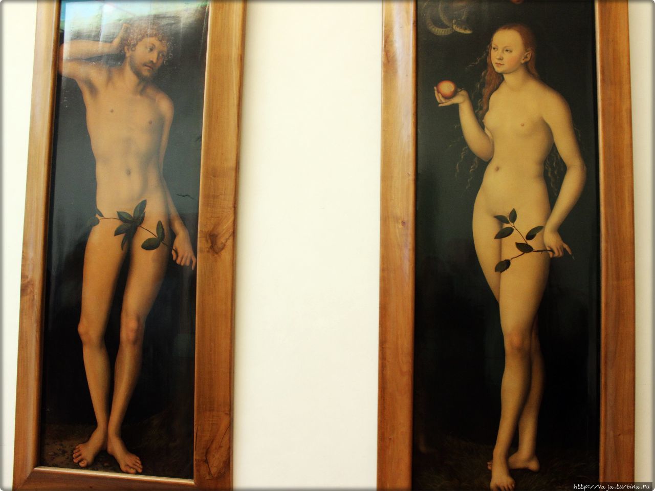 Лукас Кранах старший. Адам и Ева Флоренция, Италия Лукас Кранах старший. Адам и Ева Флоренция, Италия