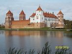 Готический замок в Мире (1522-26гг.), заслуженно включённый в ВКН ЮНЕСКО-главный бренд Беларуси