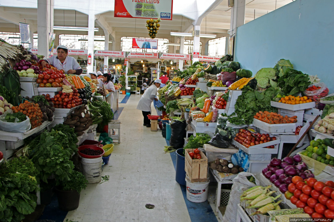 Рынок Сан-Франциско Кито, Эквадор