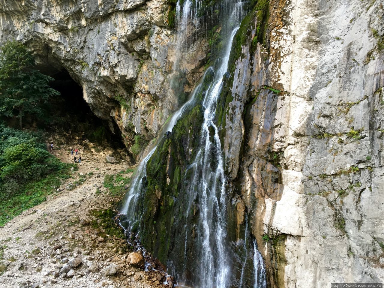 Гегский водопад / Gega (Gegskiy) waterfall