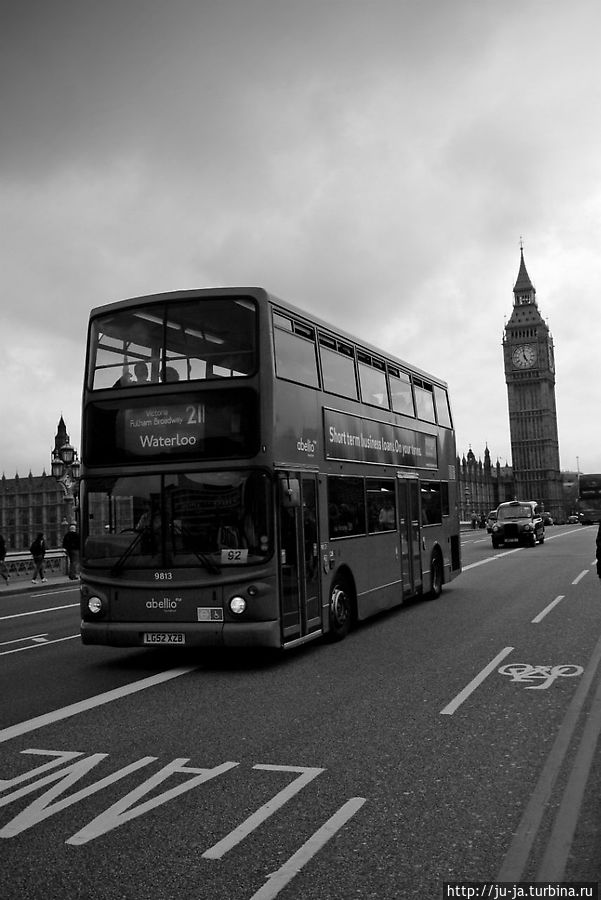 Двухэтажный автобус Лондон, Великобритания
