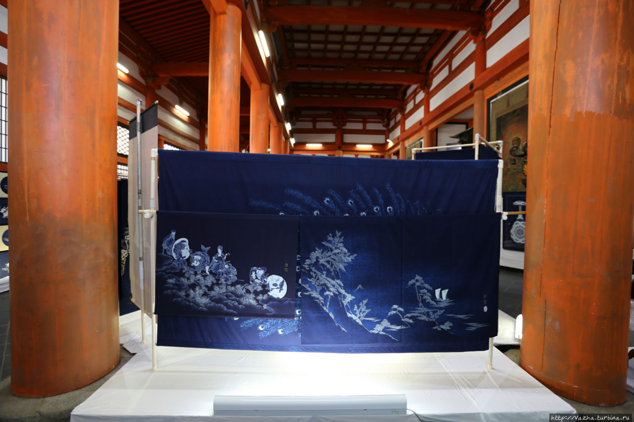 Выставка японского фольклора в Храме Киото Токио, Япония