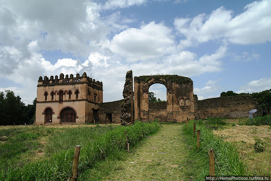 Крепость Фасил-Гебби: династия Соломонидов Гондер, Эфиопия