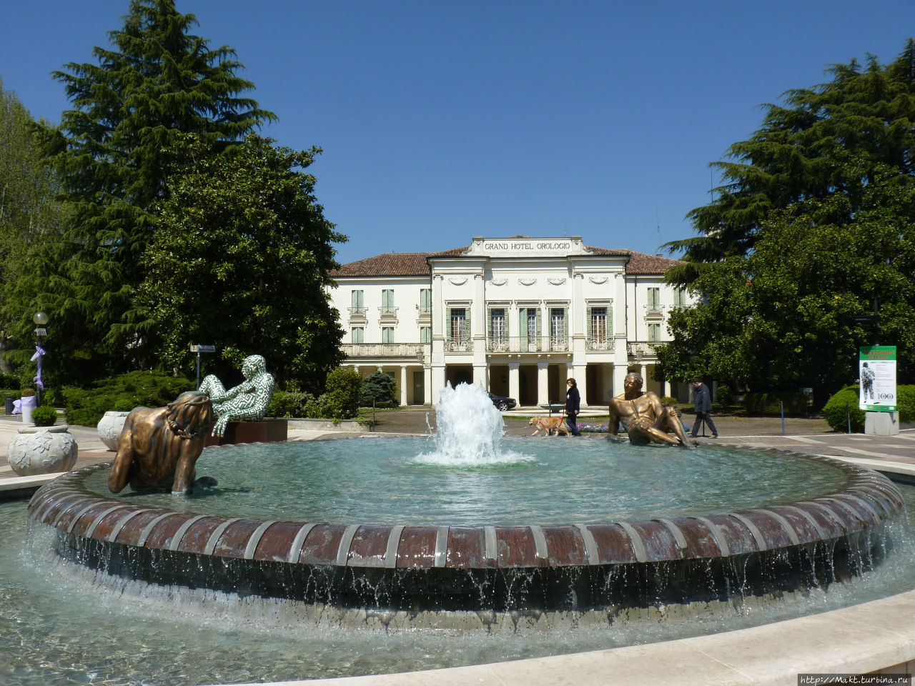 Проминад Абано-Терме, Италия Проминад Абано-Терме, Италия