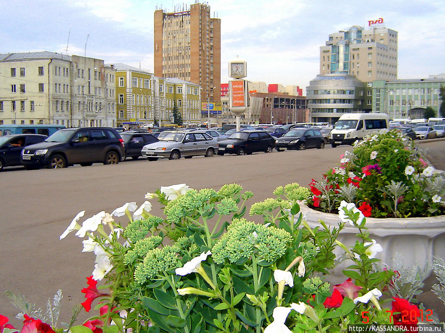 Здание железнодорожного вокзала Самара, Россия