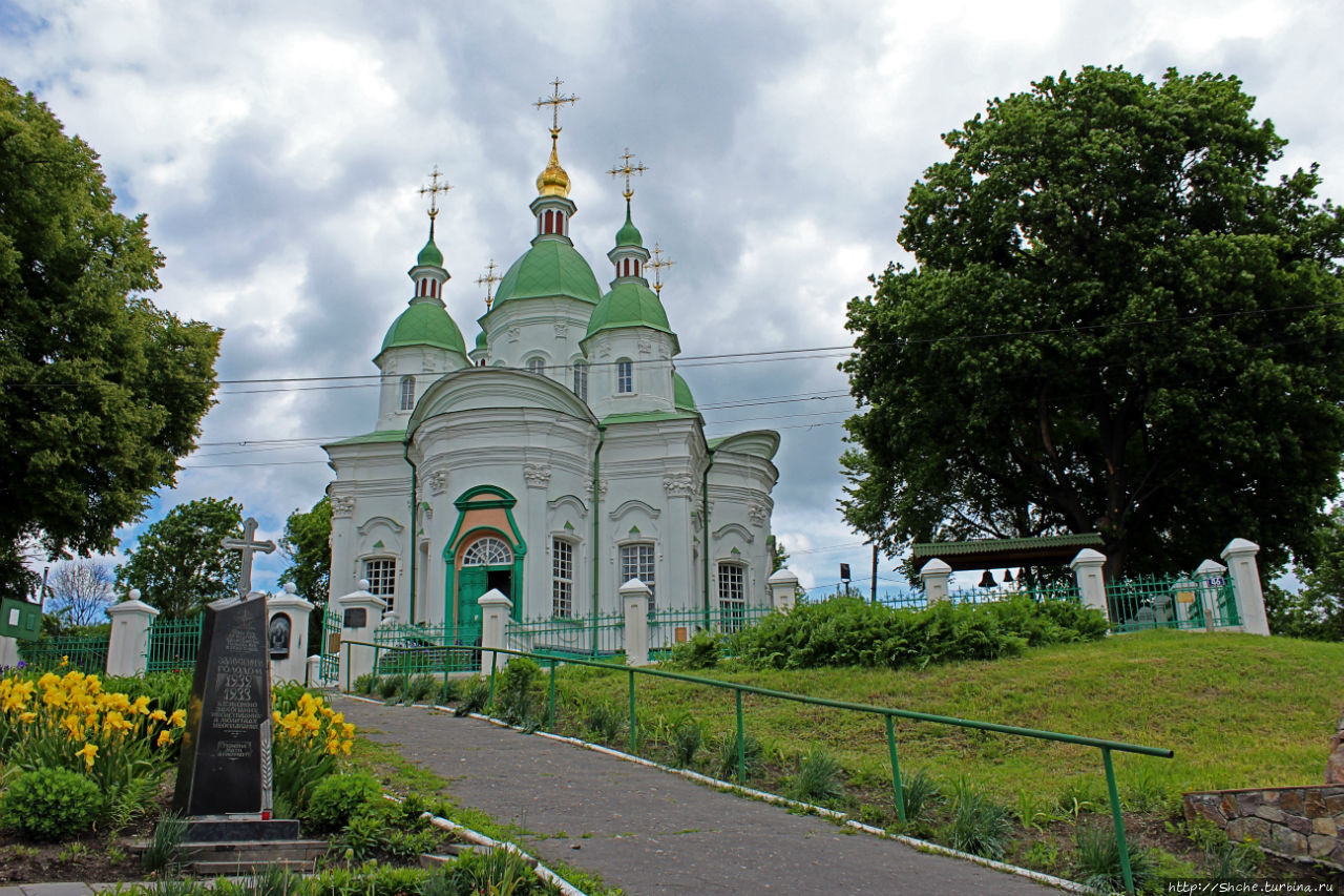Собор в стиле украинского барокко. Васильков и его легенды