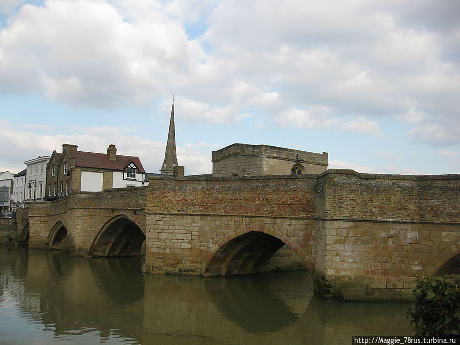 Старый мост в Сент-Айвсе Сент-Айвз, Великобритания