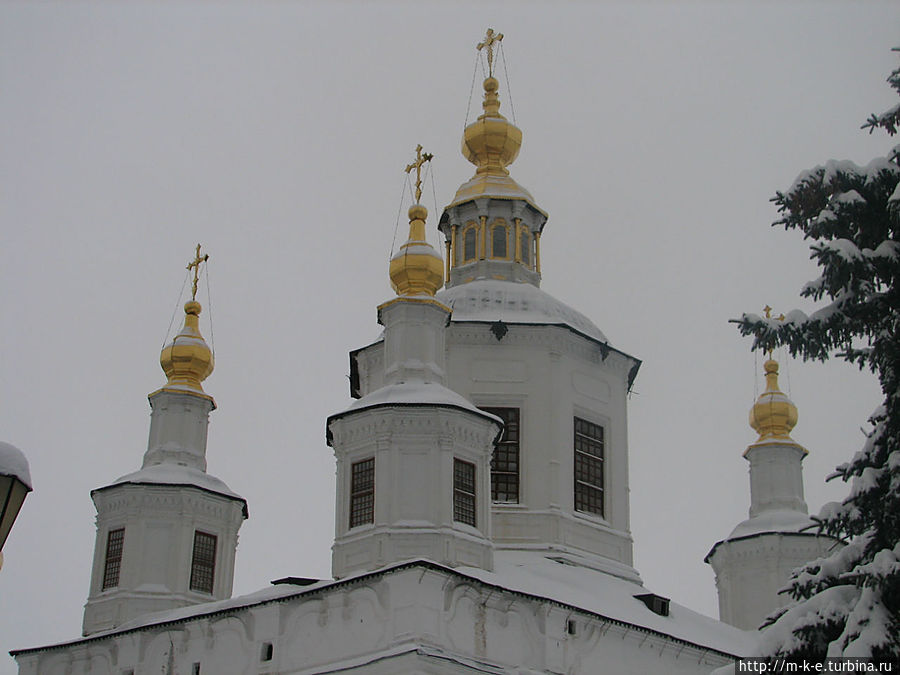 Купола Успенского собора Великий Устюг, Россия