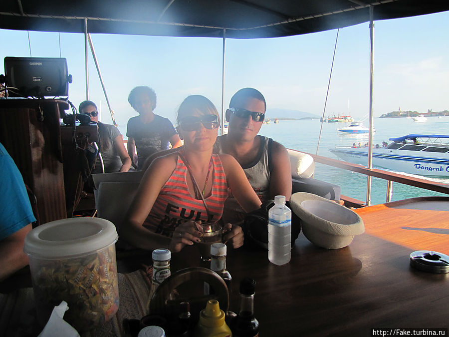 на яхте Naga на яхте Naga